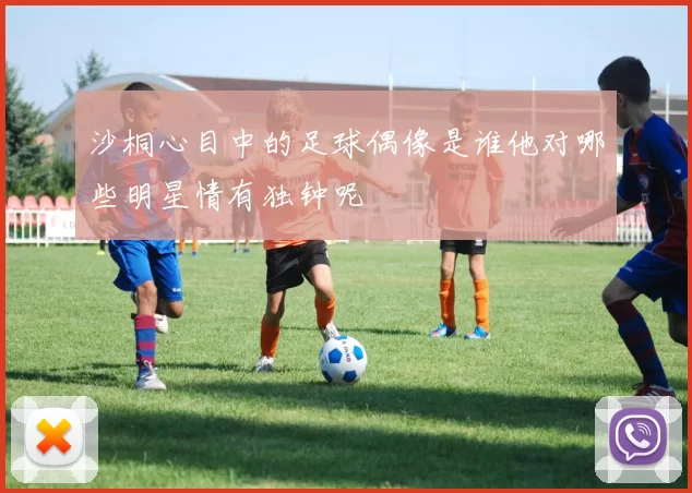 沙桐心目中的足球偶像是谁他对哪些明星情有独钟呢
